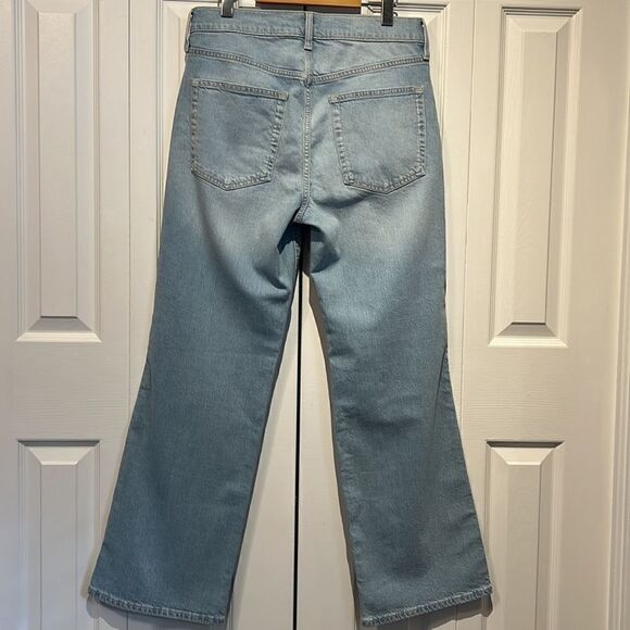 Gap Vintage Flare High Rise Light Wash Jeans Size 12 NWT - Picture 5 of 11